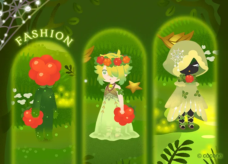 リヴリー新ガチャ「クラウドベリーと精霊の森」