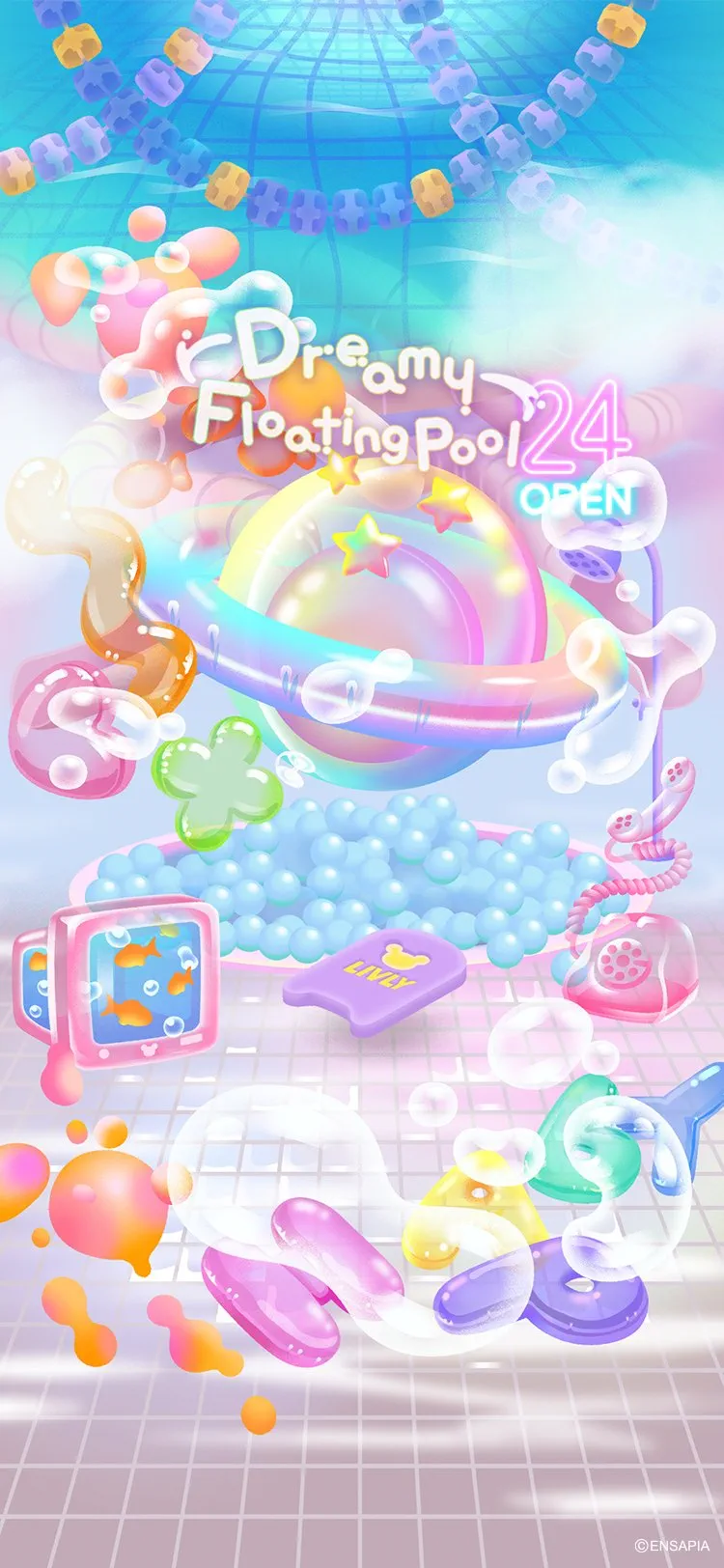Dreamy Floating Pool
