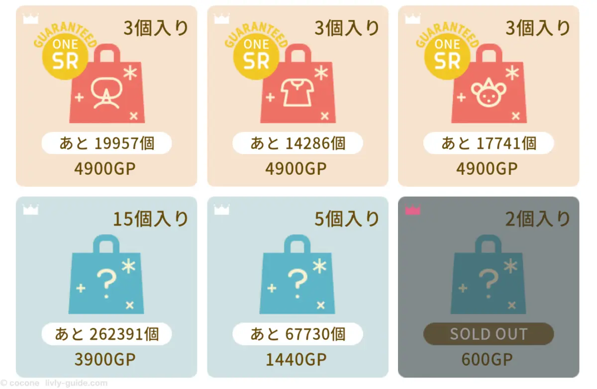 【リヴリー速報】バザール2個入りバッグ売り切れ！再入荷はいつ？