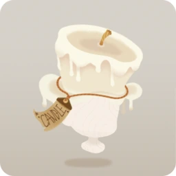 ビッグキャンドルハット・白