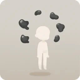 黒いスライムのアクセサリー