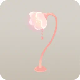 桜のフロアランプ