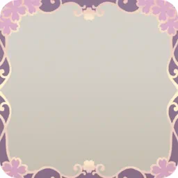 桜の装飾フレーム