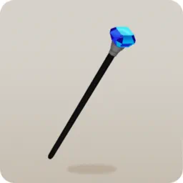 青宝石のクラシカルステッキ