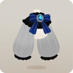 青宝石のアウター・白袖