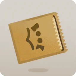 本が包まれた紙袋