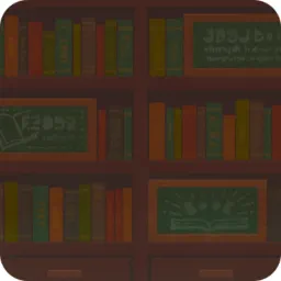 たくさんの本が並んだ本棚