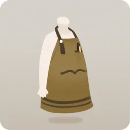 本屋の店主エプロン