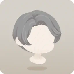 本屋の店主のショートヘア