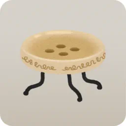 ボタンのスツール