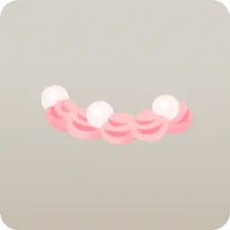 デコレーションクリーム・ピンク