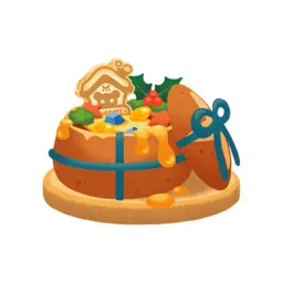 特別餌「クリスマスの贅沢グラタンパン」