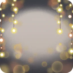 クリスマスムードのフィルター