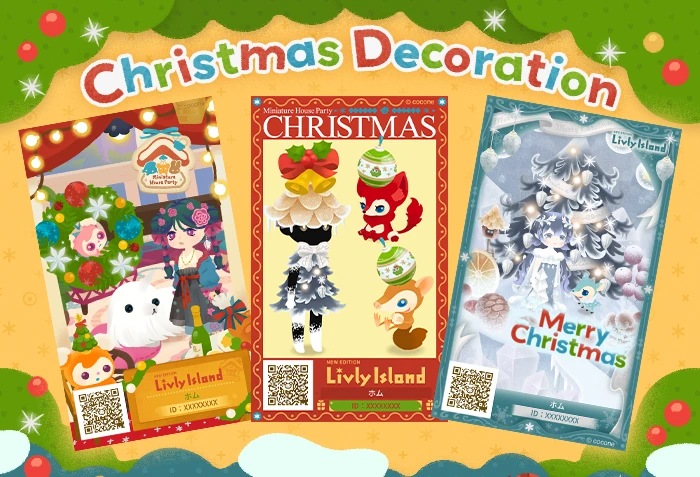 メリークリスマス！デコ素材