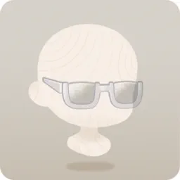 透明フレームグラス