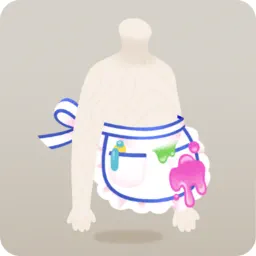 おっちょこちょいなエプロン