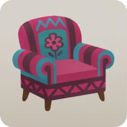 くつろぎのチェア・ピンク