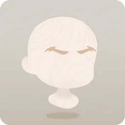 車掌の吊り上がった眉