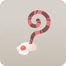 丸まったキャンディケイン