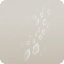 舞い上がる氷晶の薄片：右