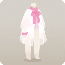 幻想のロングトップス