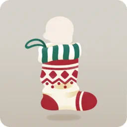 プレゼント待ちの靴下