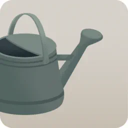 水の入っていないジョウロ