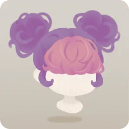 ふわふわツートンツイン