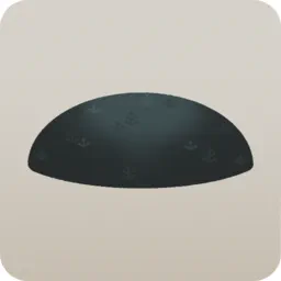 冷たい褪せた丘・黒