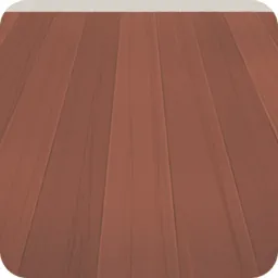 やすらぎの木目の床・茶