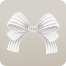 ギフトボックスのリボン