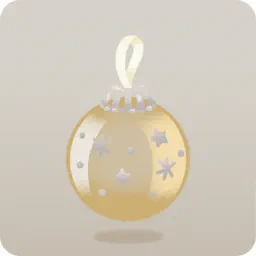 ガラスのオーナメントヘッド