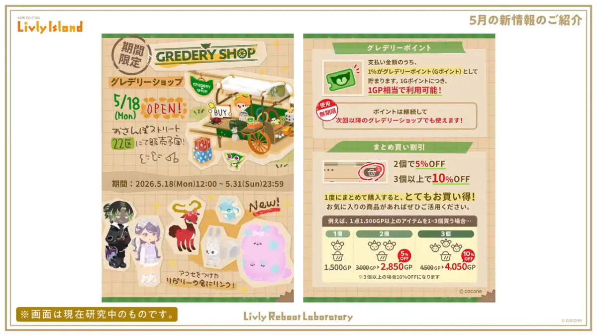 グレデリーショップ