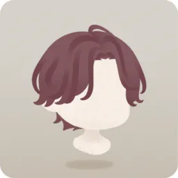 外はねセンターパートヘア