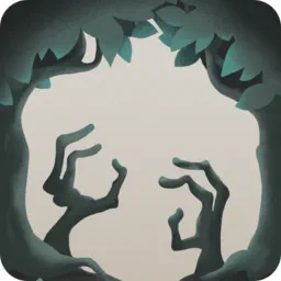 手の形をした木々