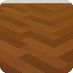 ヘリンボーン柄の床