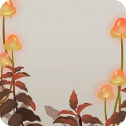 ヒカリノキノコフレーム