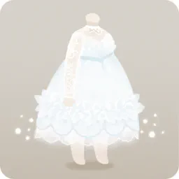 冷ややかな氷のドレス