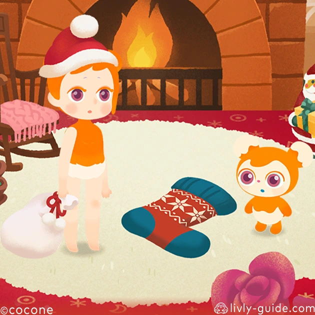 リヴリー クリスマス靴下2025の飾り方とプレゼントの受け取り方