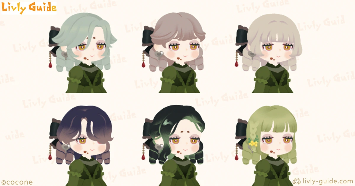 ご令嬢のボーン装飾ドレス・緑