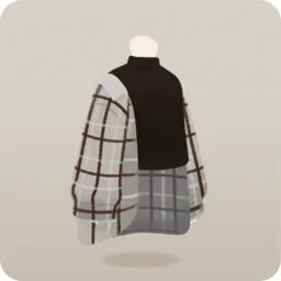 ルーズグレーシャツ