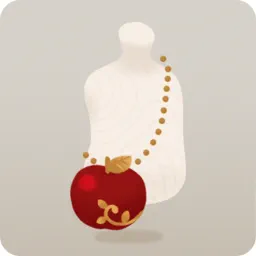 可憐な毒林檎のポーチ