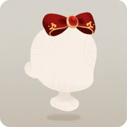 可憐な装飾リボン・赤