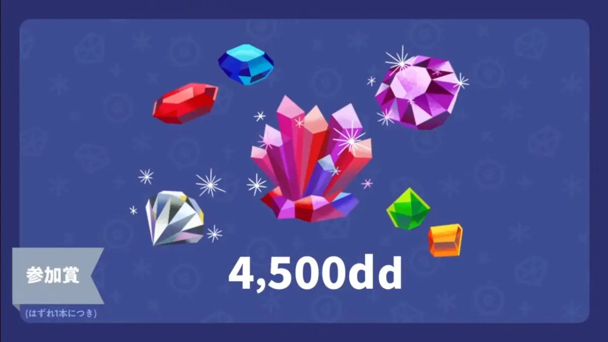 LUCKY JUMBO GPくじのハズレ