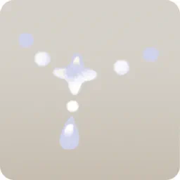 ルミナスチャームアクセ・白