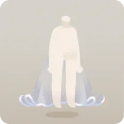 透き通るルミナスレース・白