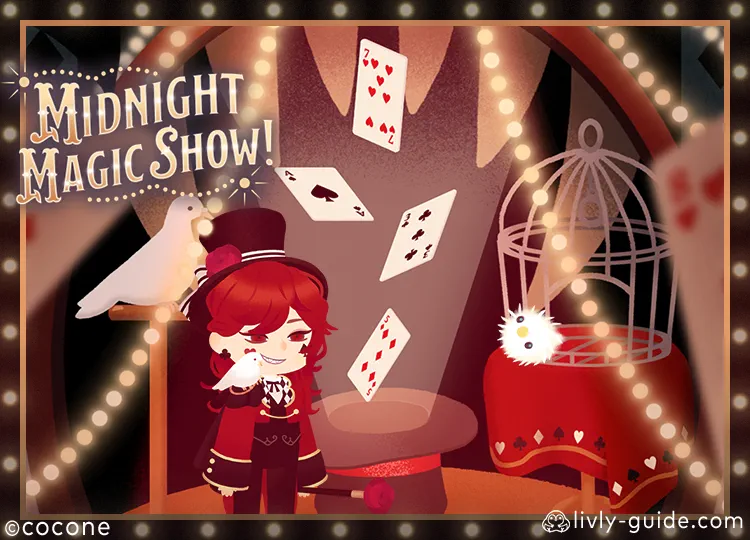MID NIGHT MAGIC SHOW！