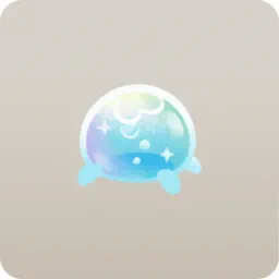 頭のせミニくらげ