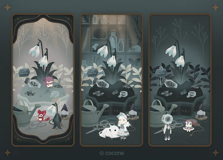 モノクロスノードロップの島