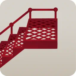 移動式のタラップ・左